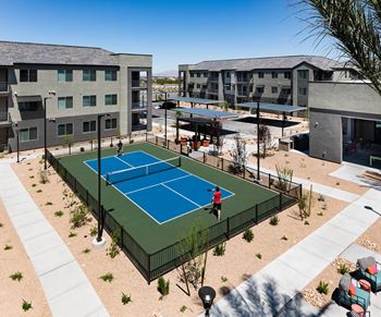 Pickleball court